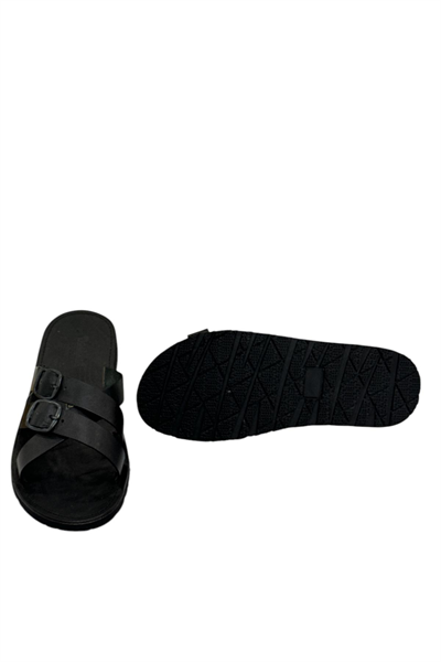 Dockers by Gerli 216360 Erkek Deri Terlik Siyah