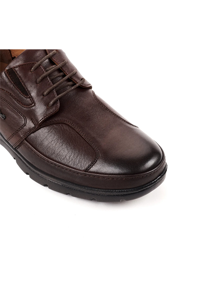Forelli BROKS-H Comfort Erkek Deri Ayakkabı Kahverengi