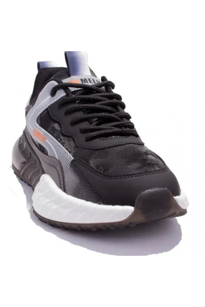 Gamelu 23KM LONG Memory Taban Erkek Spor Ayakkabı Siyah Beyaz