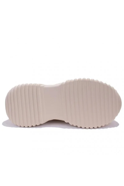 Gamelu 23KZ GINZA Deri Sneaker Bilekli Kadın Ayakkabı bej