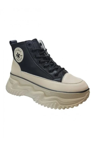 GAMELU 23Kz Gınza Siyah Ortopedik Günlük Kadın Spor Ayakkabı Siyah