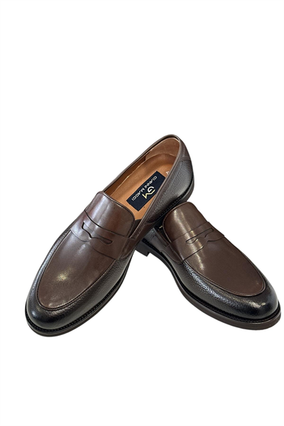 Gianni Maggi 2211 Erkek Dana Derisi Klasik Ayakkabı Kahverengi