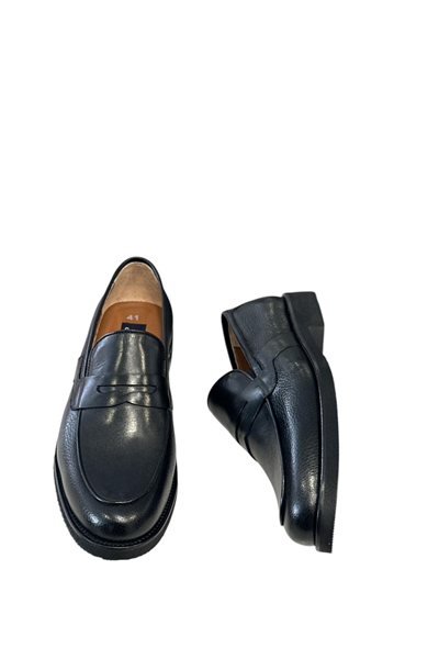 Gianni Maggi 2211 Erkek Dana Derisi Klasik Ayakkabı Siyah