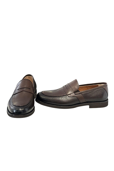 Gianni Maggi 2211 Erkek Dana Derisi Klasik Ayakkabı Kahverengi