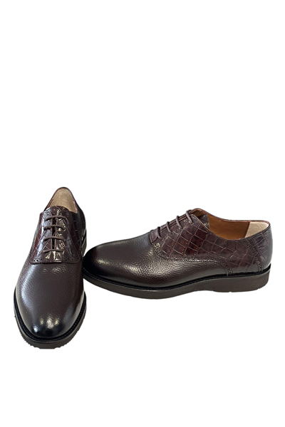 Gianni Maggi 2364 Erkek Dana Derisi Klasik Ayakkabı Kahverengi