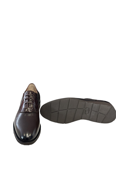 Gianni Maggi 2364 Erkek Dana Derisi Klasik Ayakkabı Kahverengi