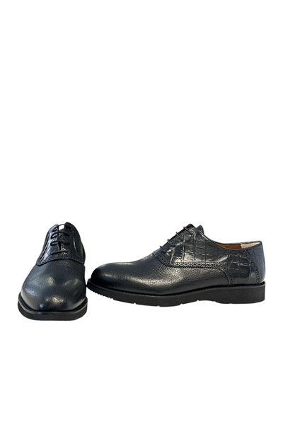 Gianni Maggi 2364 Erkek Dana Derisi Klasik Ayakkabı Siyah