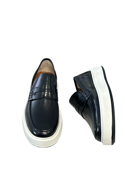 Gianni Maggi 262 Erkek Dana Derisi Comfort Ayakkabı Siyah