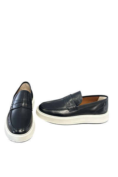 Gianni Maggi 262 Erkek Dana Derisi Comfort Ayakkabı Siyah