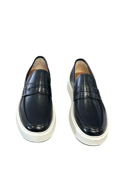 Gianni Maggi 262 Erkek Dana Derisi Comfort Ayakkabı Siyah