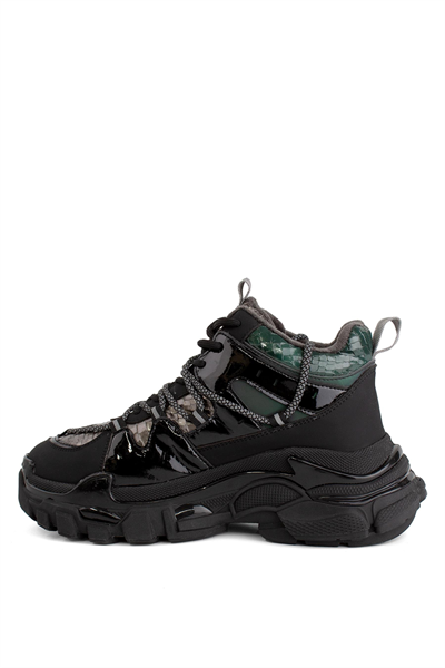 GUJA 23K315-1 Kadın Sneaker Spor Ayakkabı Siyah