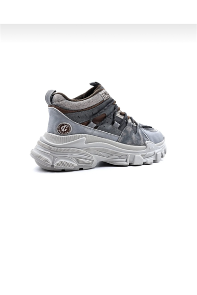 GUJA 23K315-1 Kadın Sneaker Spor Ayakkabı Gri