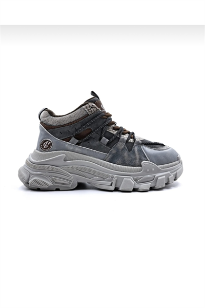 GUJA 23K315-1 Kadın Sneaker Spor Ayakkabı Gri
