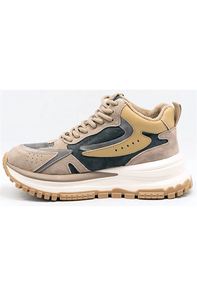 Guja 23K334-1 Kadın Sneakers Günlük Kullanım Ayakkabı Karamel Kahverengi