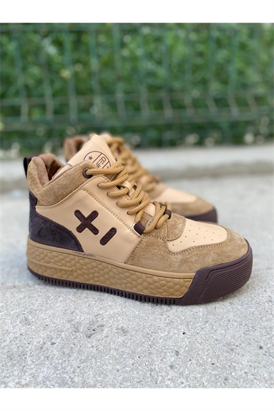 Guja 23K359-7 Kadın Sneakers Günlük Giyim Camel