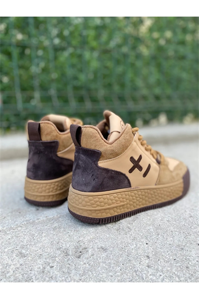 Guja 23K359-7 Kadın Sneakers Günlük Giyim Camel