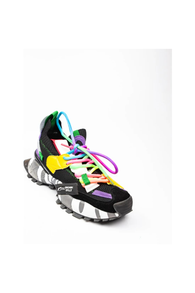 Guja 23K422 Kadın Sneakers Günlük Kullanım Ayakkabı Kömür Siyah