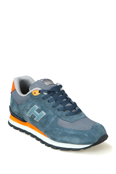 Hammer Jack 102 19250-M Peru Kot Mavi Turuncu Erkek Spor Ayakkabı Mavi Turuncu