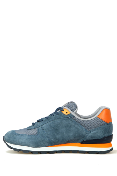 Hammer Jack 102 19250-M Peru Kot Mavi Turuncu Erkek Spor Ayakkabı Mavi Turuncu
