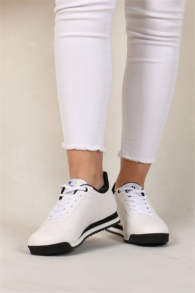 Hammer Jack Pico G 101 21540-G Kadın Günlük Ayakkabı Beyaz Siyah