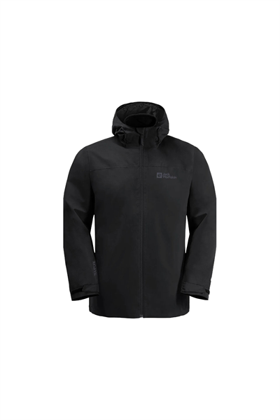 Jack Wolfskin 1115311_6001_002 TAUBENBERG 3INI JKT M Erkek Outdoor Ceketi Siyah