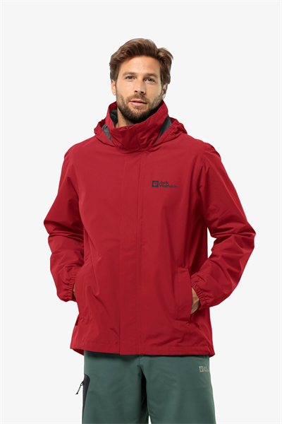 Jack Wolfskin 1116391_2607 ROBURY 2L JKT Outdoor Ceketi Kırmızı