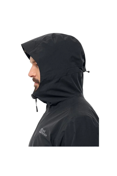 Jack Wolfskin 1116391_6000 ROBURY 2L JKT Outdoor Ceketi Siyah