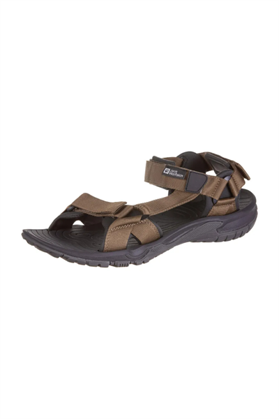 Jack Wolfskin 4019021_5172 Lakewood Rıde Sandal M Erkek Sandalet Kahverengi