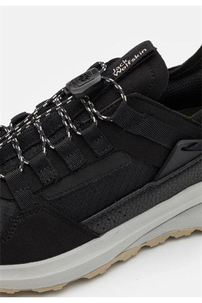 Jack Wolfskin 4057001 _6350 DROMOVENTURE ATHLETIC Outdoor Koşu ayakkabısı Siyah Beyaz