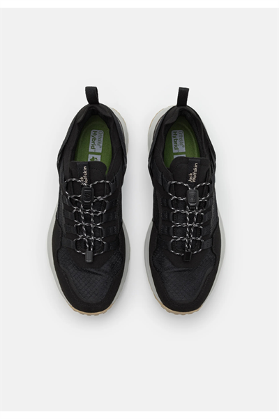 Jack Wolfskin 4057001 _6350 DROMOVENTURE ATHLETIC Outdoor Koşu ayakkabısı Siyah Beyaz