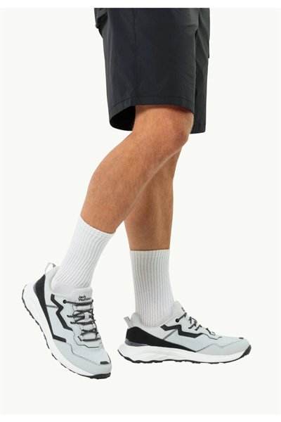 Jack Wolfskin 4059621_6709 DROMOVENTURE LOW M Outdoor Koşu Ayakkabısı Gri Siyah