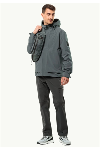 Jack Wolfskin 4059621_6709 DROMOVENTURE LOW M Outdoor Koşu Ayakkabısı Gri Siyah