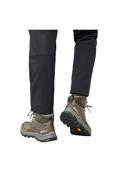 Jack Wolfskin 4064301_5719 CYROX TEXAPORE MID K Erkek Outdoor Bot Gri Siyah