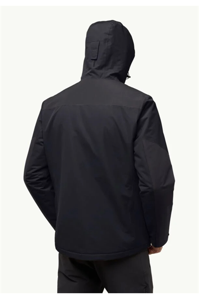 Jack Wolfskin A61872_6000 JASPER INS JKT M Erkek Outdoor Ceketi Siyah