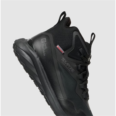 Jack Wolfskin A62295_6350 DRAMOVENTURE WT TEXAPORE MID M Erkek Outdoor Bot Siyah
