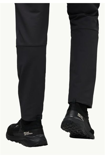 Jack Wolfskin A63297_6000 DROMOVENTURE ATHLETIC TEXAPORE LOW M Erkek Outdoor Ayakkabısı Siyah