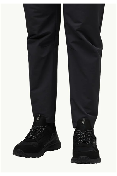 Jack Wolfskin A63297_6000 DROMOVENTURE ATHLETIC TEXAPORE LOW M Erkek Outdoor Ayakkabısı Siyah