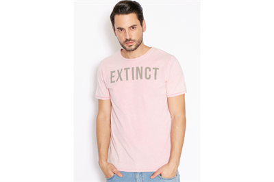 Jack&Jones 12108309 Quartz Pink/SLIM Erkek T-Shirt Pembe