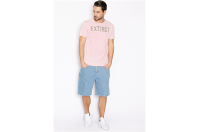 Jack&Jones 12108309 Quartz Pink/SLIM Erkek T-Shirt Pembe