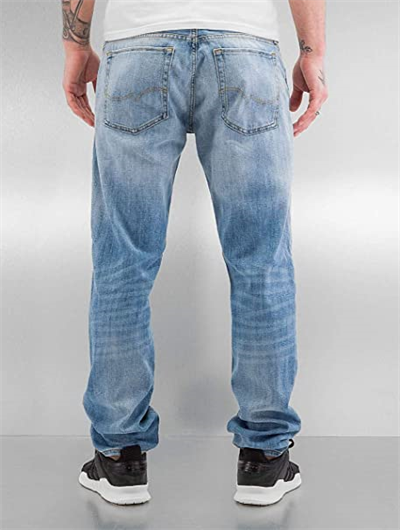 Jack&Jones 12117734 TIM Slim Fit Erkek Blue Denim Mavi