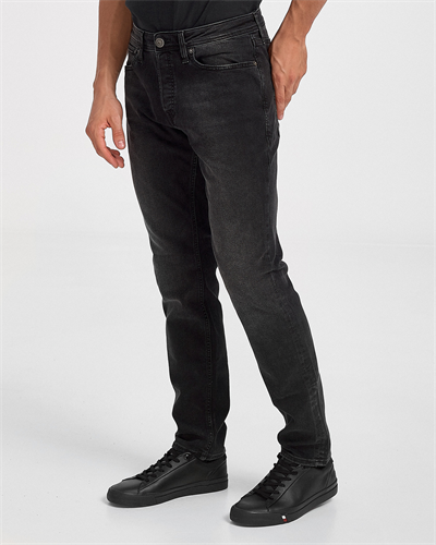 Jack&Jones 12120370 TIM Slim Fit Erkek Blue Denim Siyah