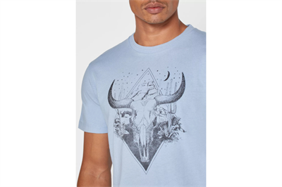 Jack&Jones 12170382 Soul Blue / REG Erkek T-Shirt Mavi