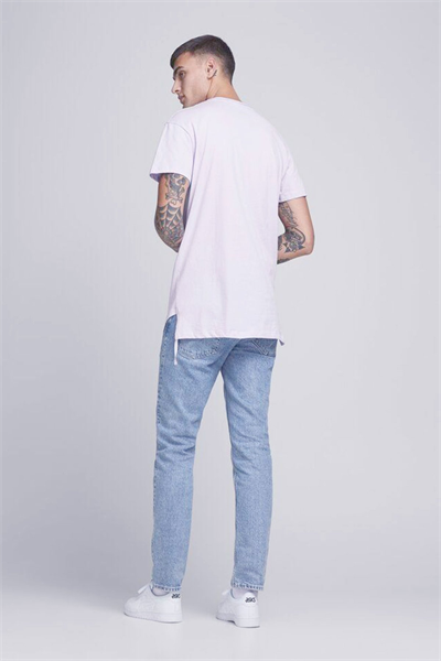Jack&Jones 12172106 Orchid Petal/RELAXED Erkek T-Shirt mor