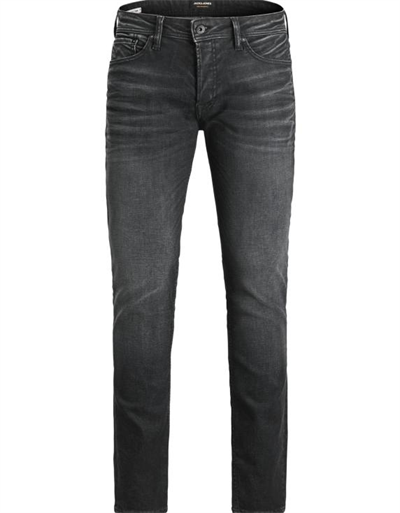 Jack&Jones 12181054 TIM Slim Straight 119 Erkek Grey Denim Gri