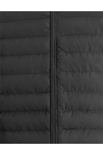 Jack&Jones 12211129 JJERECYCLE PUFFER COLOR Erkek Şişme Mont Siyah