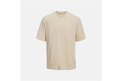Jack&Jones 12214444 Tee SS Crew Erkek T-Shirt bej