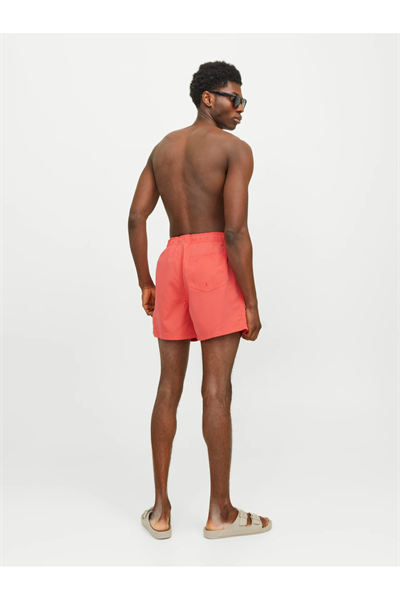 Jack&Jones 12225961 JPSTFIJI JJSWİM SOLİD LY SN Erkek Yüzme Şortu turuncu
