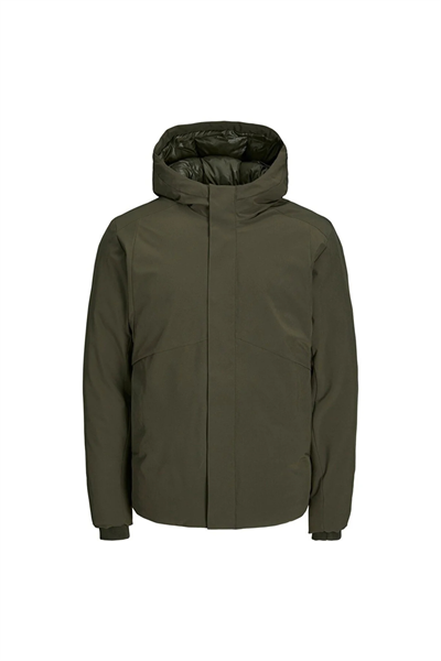 Jack&Jones 12238720 JPRBLAKEEN JACKET SN Erkek Kışlık Mont Haki yeşil