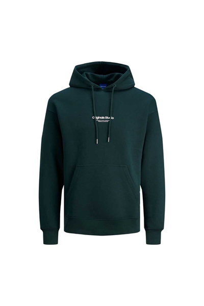 Jack&Jones 12241687 JORVESTERBRO Sweat HOOD NOOS Erkek Sweatshirt Füme
