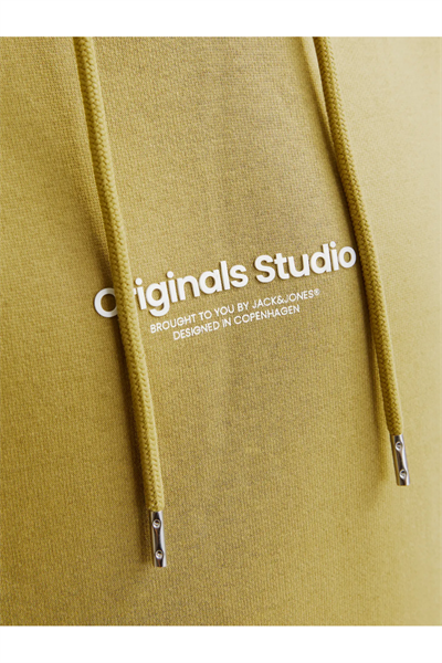 Jack&Jones 12241687 JORVESTERBRO SWEAT Erkek Sweatshirt Sarı